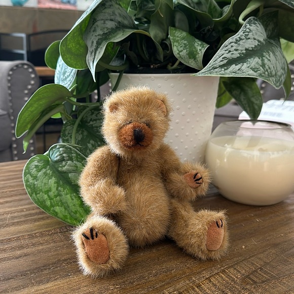 Ty Other - 🧸 ty Brown stuffed Bear 8 inch plush 1993 Fully jointed Animal 🧸